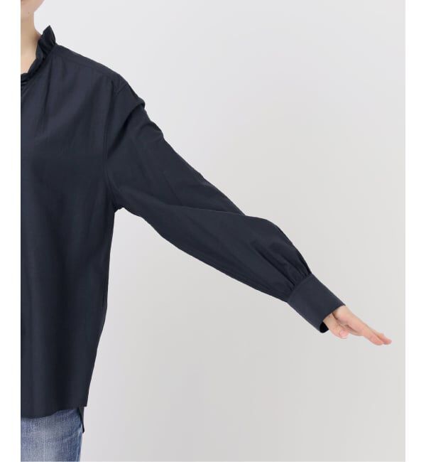 Spick and Span「フリルVネックブラウス」|シャツ・ブラウス|
