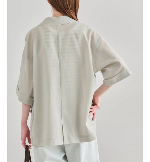U by SPICK&SPAN「《限定カラー》ウォッシャブルリネンジャケット」|テーラードジャケット|