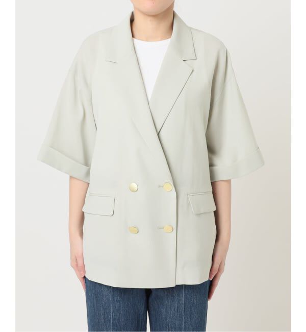 U by SPICK&SPAN「《限定カラー》ウォッシャブルリネンジャケット」|テーラードジャケット|