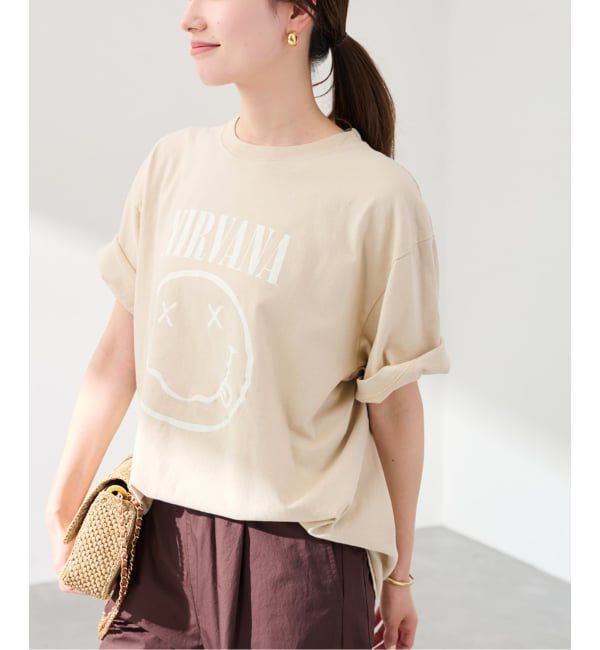 FRAMeWORK「JOHNBULL/ジョンブル NIRVANA SMILEY Tシャツ」|Tシャツ・カットソー|