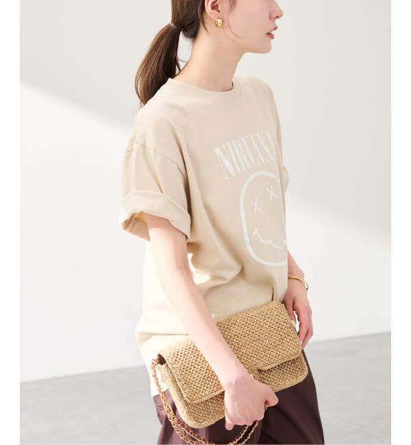 FRAMeWORK「JOHNBULL/ジョンブル NIRVANA SMILEY Tシャツ」|Tシャツ・カットソー|