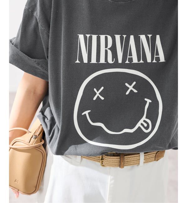 FRAMeWORK「JOHNBULL/ジョンブル NIRVANA SMILEY Tシャツ」|Tシャツ・カットソー|