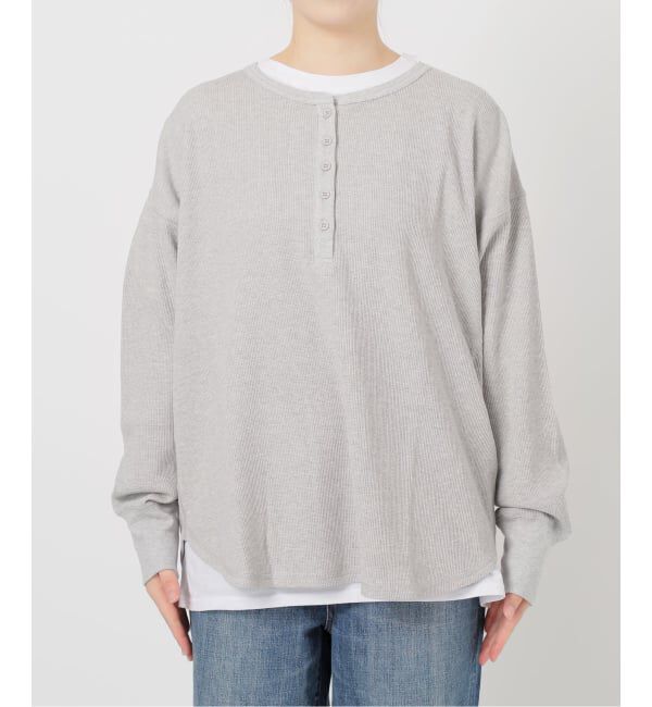 Spick and Span「《WEB限定 / 追加予約》2枚SETヘンリーネックプルオーバー」|Tシャツ・カットソー|