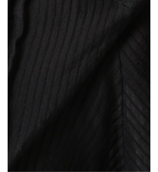 U by SPICK&SPAN「《予約》シアーストライプ2WAYボウタイブラウス」|シャツ・ブラウス|