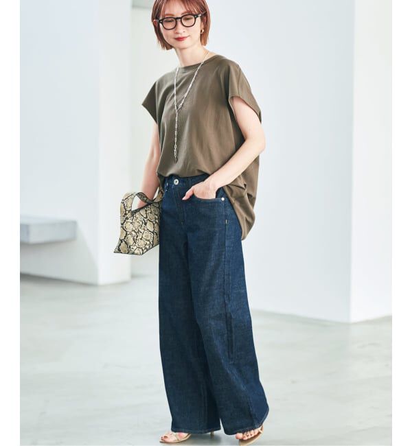 Spick and Span「アムンゼンクロスバックタックフレンチブラウス」|シャツ・ブラウス|