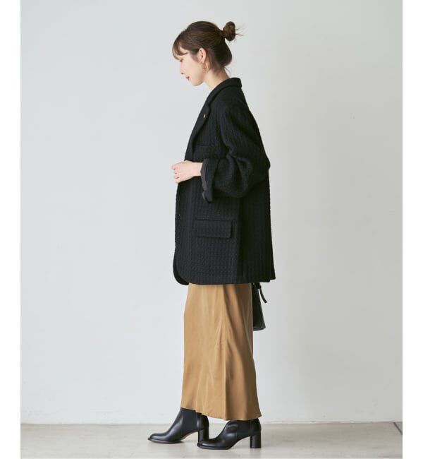 NOBLE「《予約》【別注】COUTURE D'ADAM BIG JK Single/Italian Tweed」|テーラードジャケット|