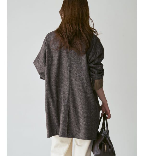 NOBLE「《予約》【別注】COUTURE D'ADAM BIG JK Single/Italian Tweed」|テーラードジャケット|