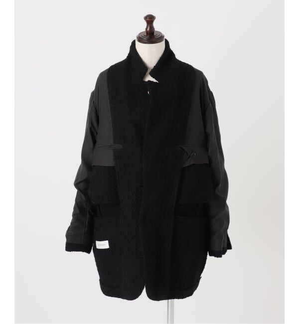 NOBLE「《予約》【別注】COUTURE D'ADAM BIG JK Single/Italian Tweed」|テーラードジャケット|