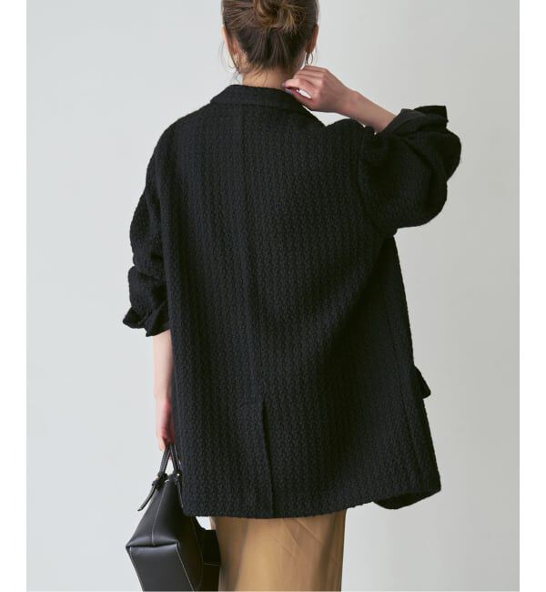 NOBLE「《予約》【別注】COUTURE D'ADAM BIG JK Single/Italian Tweed」|テーラードジャケット|