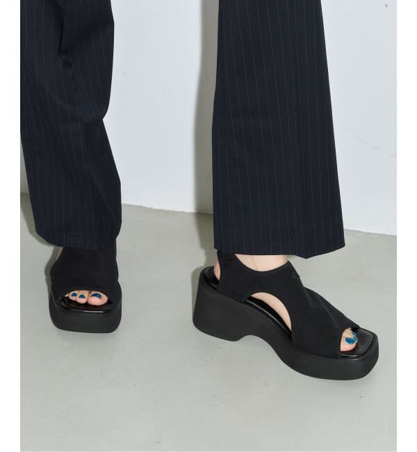 GRISE「GRISE6.5cm UTILITYプラットフォームサンダル」|サンダル|
