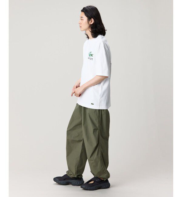 LACOSTE「ヴィンテージ ロゴプリント ルーズフィットTシャツ」|Tシャツ・カットソー|