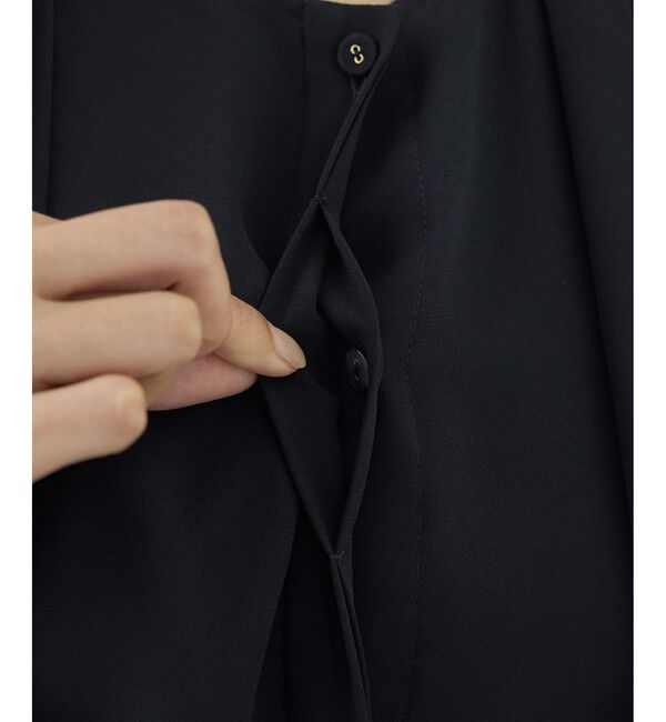 ROPE「ジョーゼットシフォンプリーツワンピース/26SS」|ワンピース|