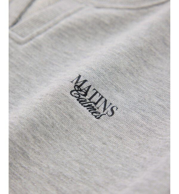 Rope&rsquo;Picnic「キーネックラメ入りミニ裏毛トップス/汗染み防止・セットアップ対応」|Tシャツ・カットソー|