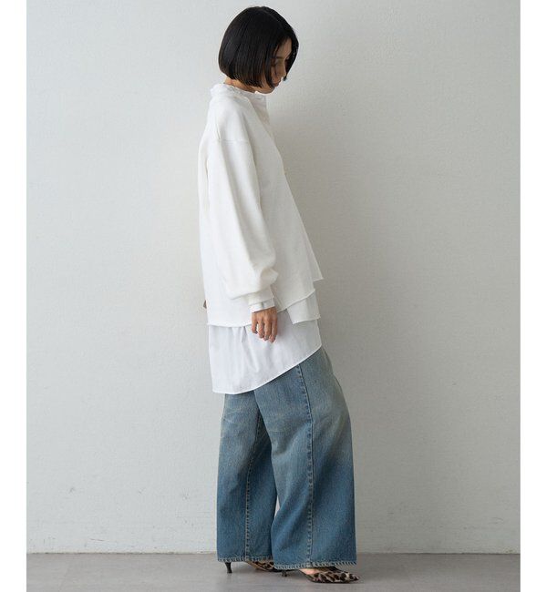  「ミドルスウェットVプルオーバー」|Tシャツ・カットソー|