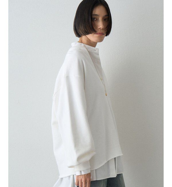  「ミドルスウェットVプルオーバー」|Tシャツ・カットソー|