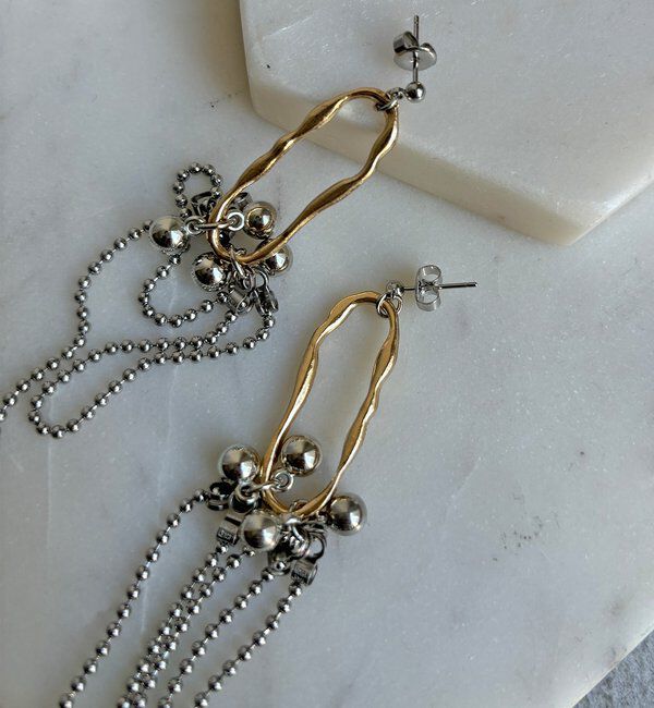  「【WEB限定】FLOW DROPピアス」|ピアス|