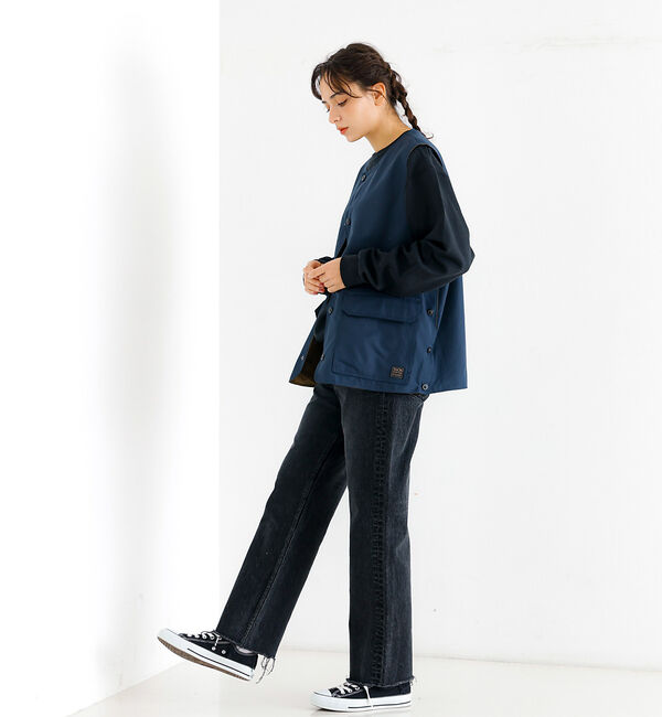 ABAHOUSE「【TAION/タイオン】NON DOWN MILITARY REVERSIBLE」|ブルゾン・スタジャン|