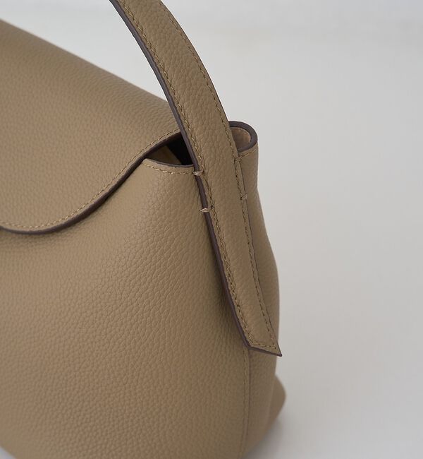 Rouge vif「【PUNTI. / プンティ】レザーハンドルショルダーバッグ MAGNOLIA-」|ショルダー・メッセンジャー|