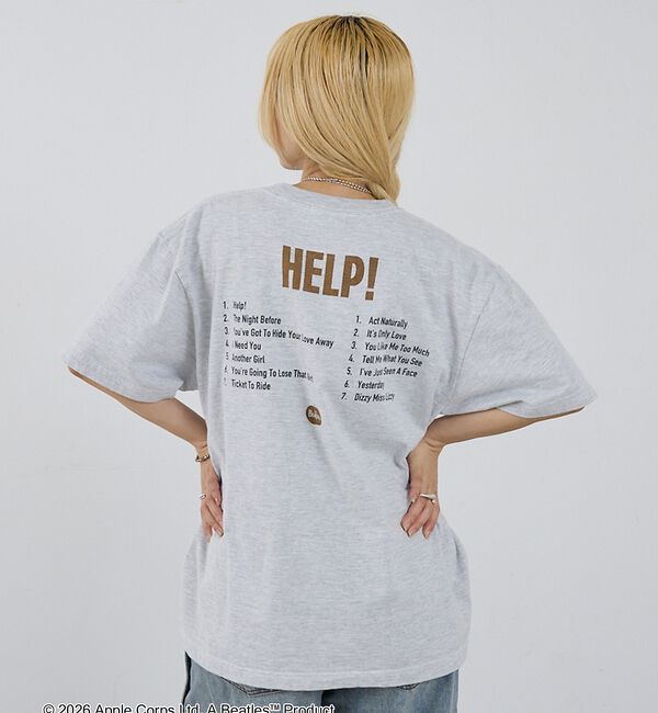 NOMINE「【GOOD ROCK SPEED】THE BEATLES "HELP!" フロン」|Tシャツ・カットソー|