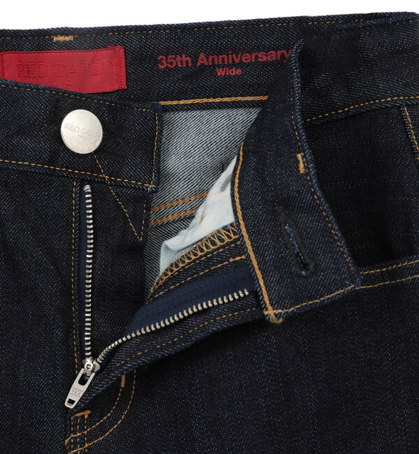 Liesse「【RED CARD/レッドカード】デニムパンツ（35th Anniv.Wide）」|デニム|