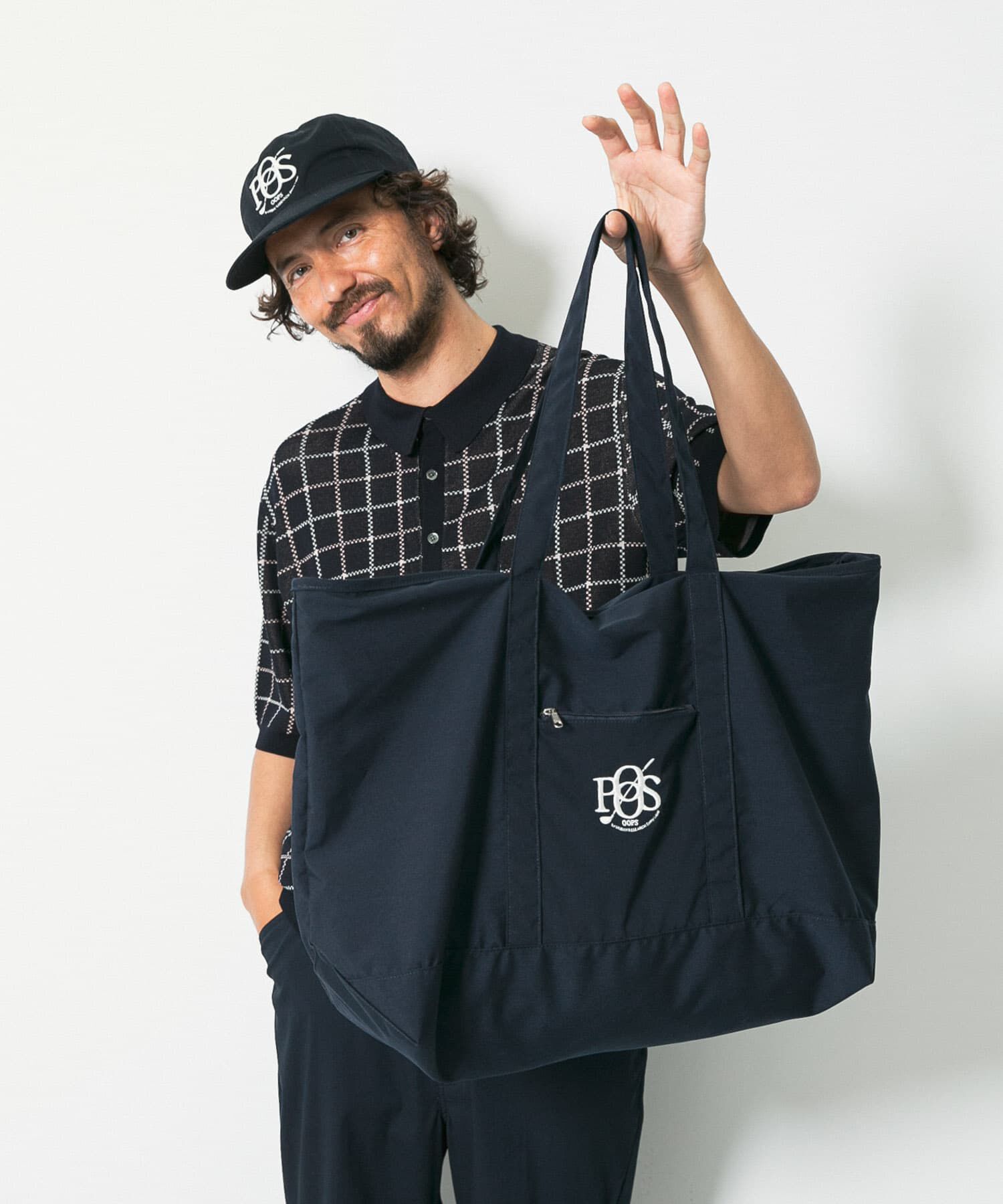 Sonny Label 「OOPS　ロゴマークトート」|トートバッグ|ネイビー