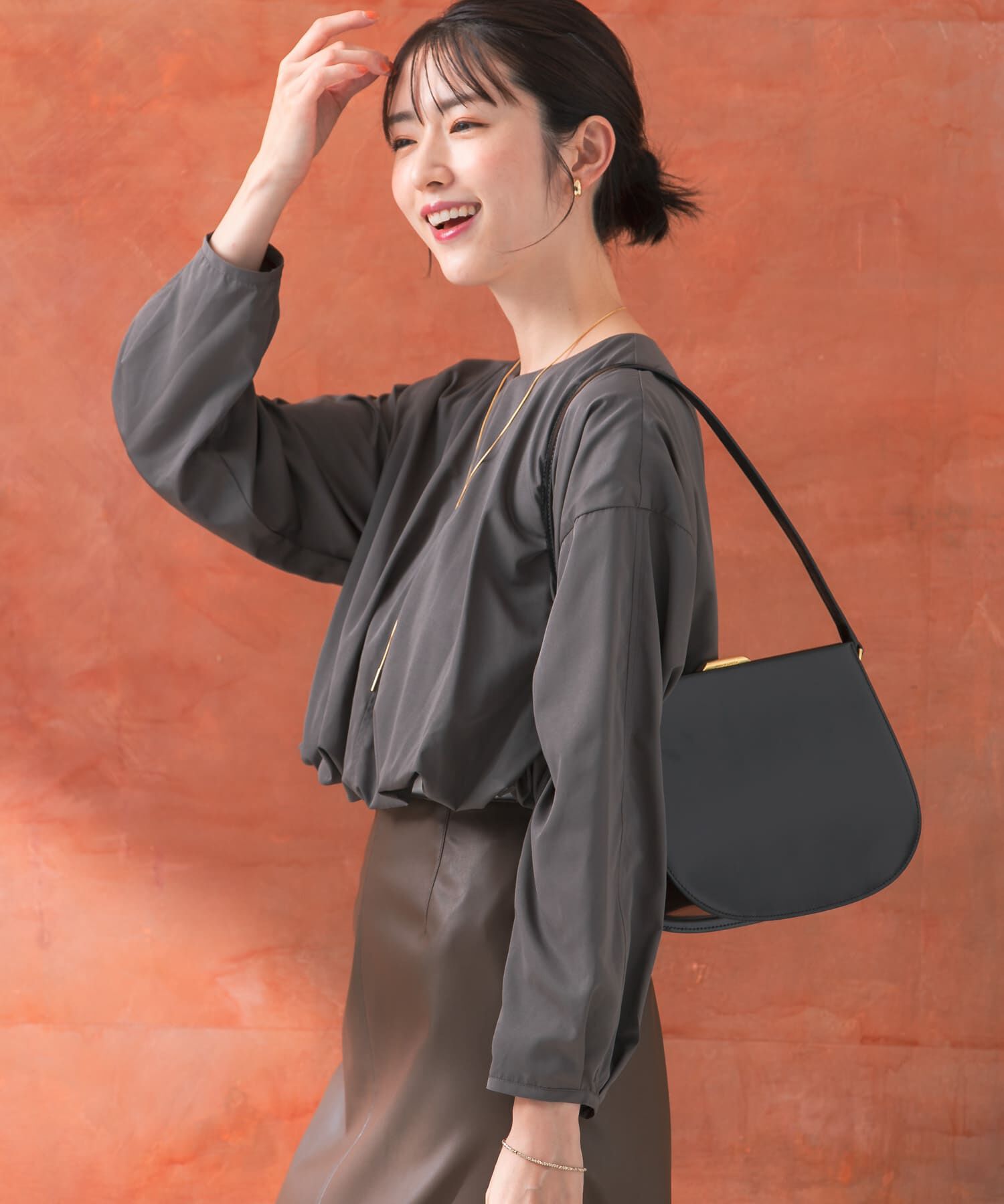 URBAN RESEARCH ROSSO「クロップドバルーンブラウス」|シャツ・ブラウス|