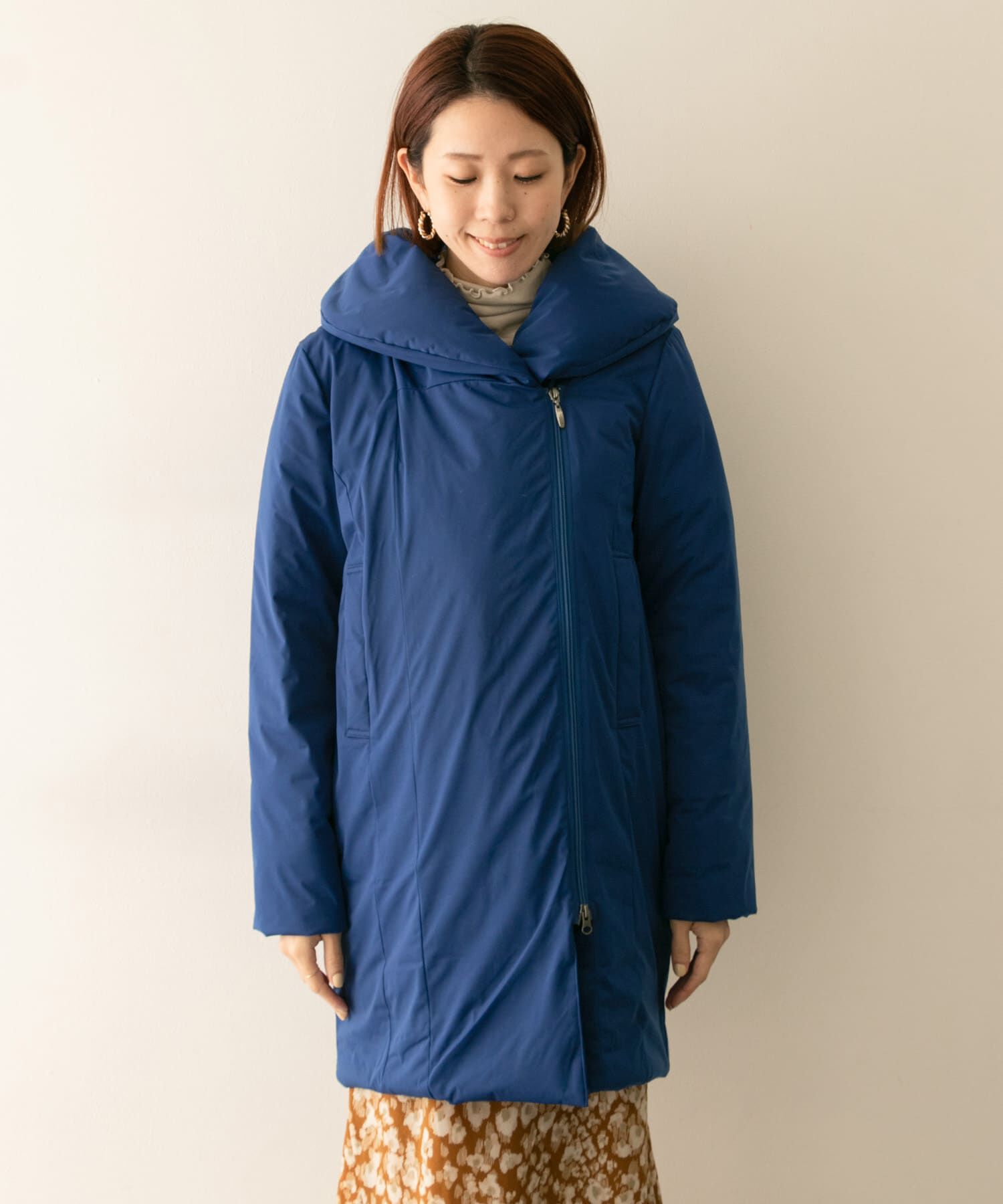 URBAN RESEARCH「YOSOOU　Shawl Back Gather Coat」|ダウン|