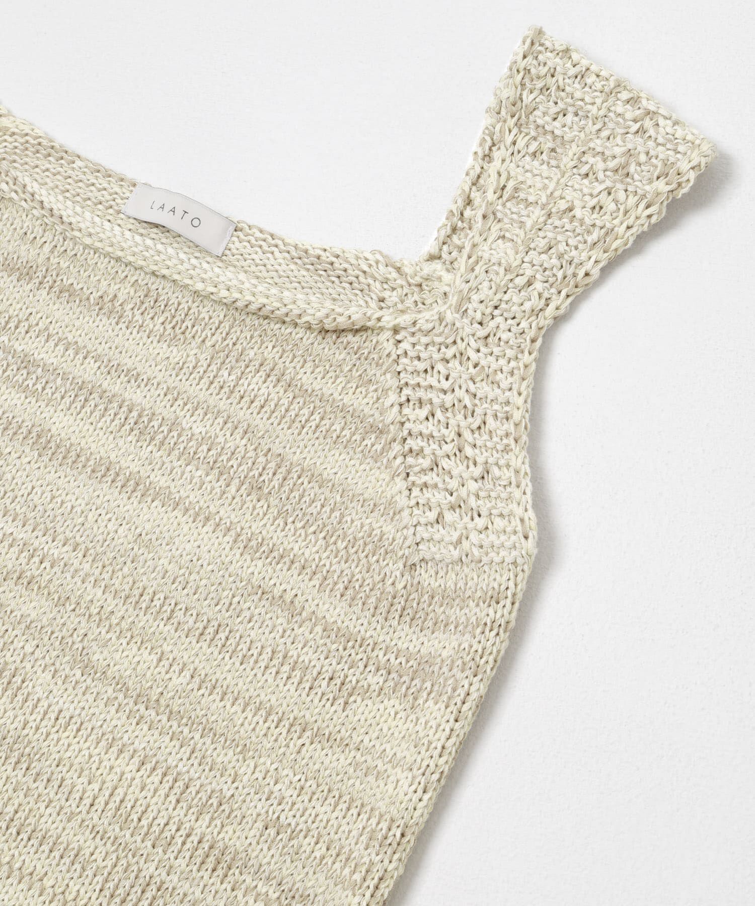 LAATO「knit tank top」|ニット・セーター|