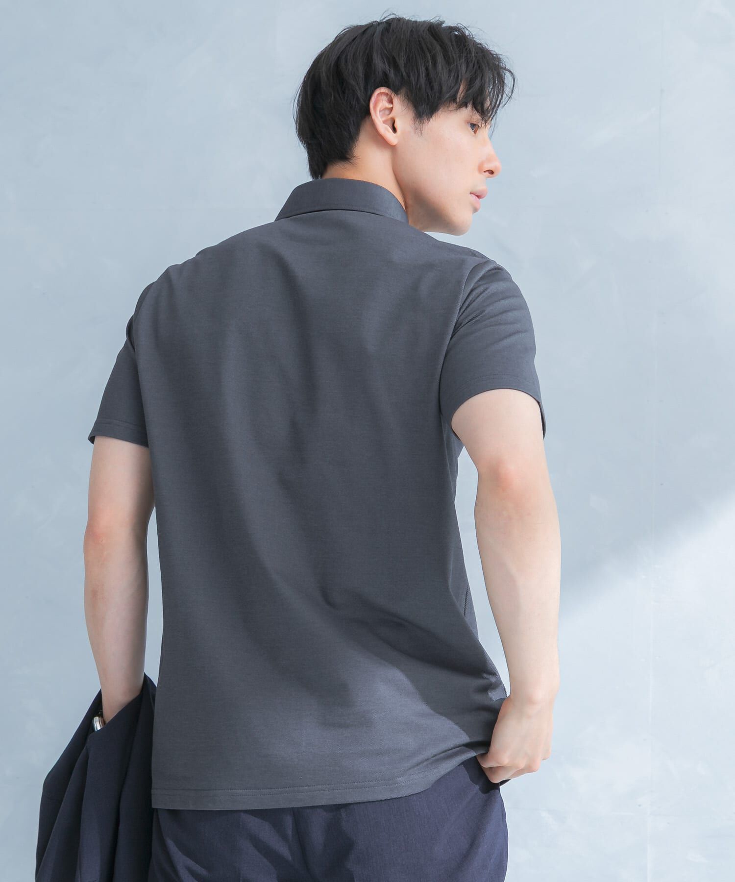 URBAN RESEARCH DOORS「LIFE STYLE TAILOR 　カッタウェイ半袖プルオーバー」|シャツ・ブラウス|