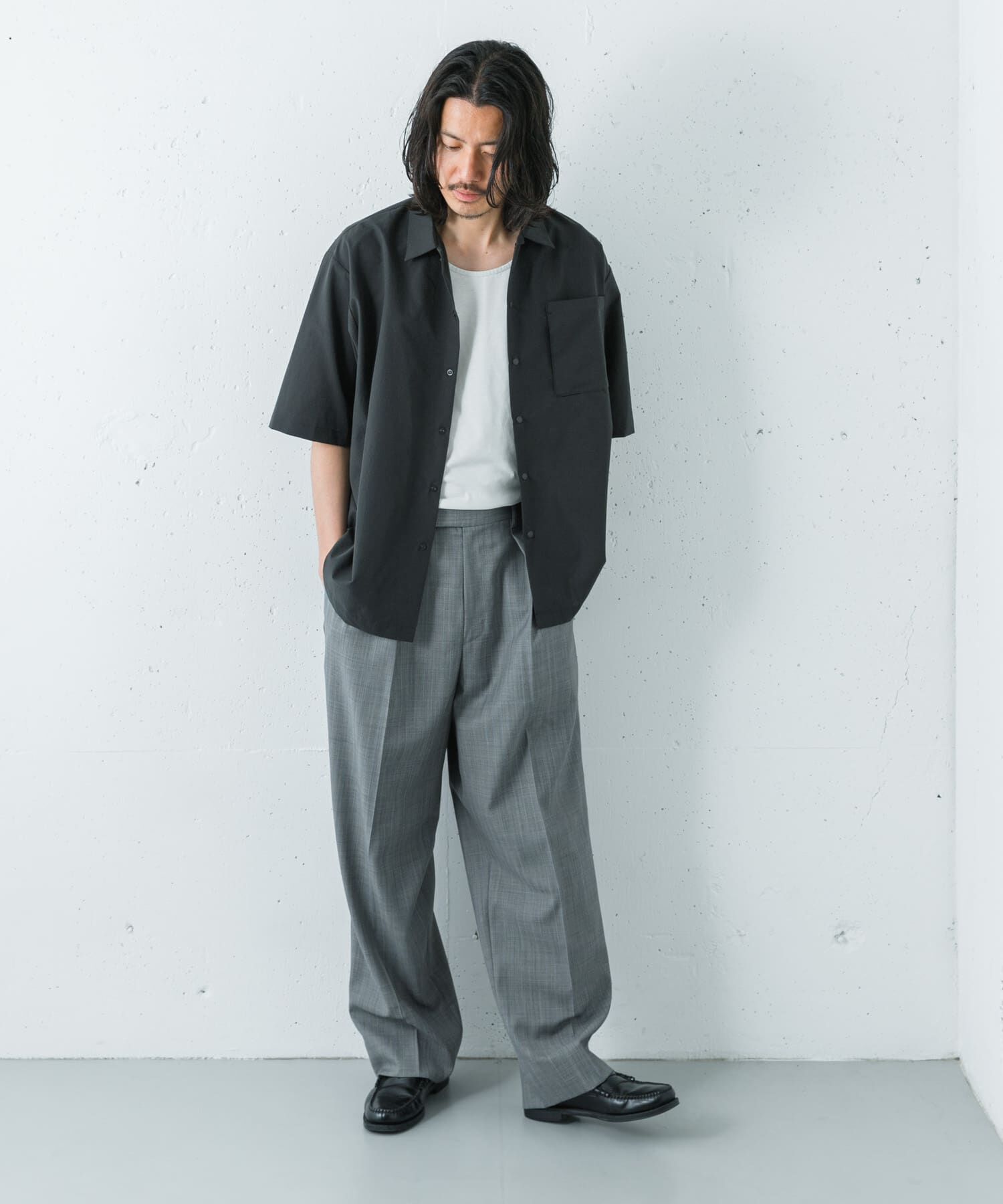 URBAN RESEARCH「『洗濯可/防シワ/撥水』COOL DOTS SHORT-SLEEVE SHIRTS」|シャツ・ブラウス|