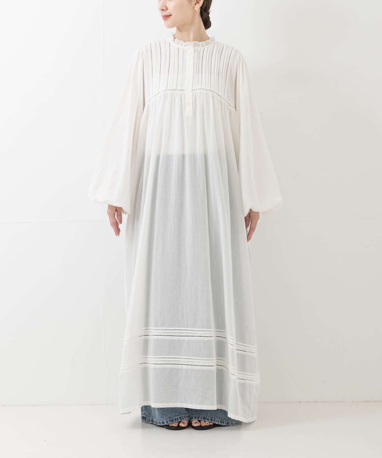 URBAN RESEARCH「Picchi Nia　HEIR WHITE」|ワンピース|