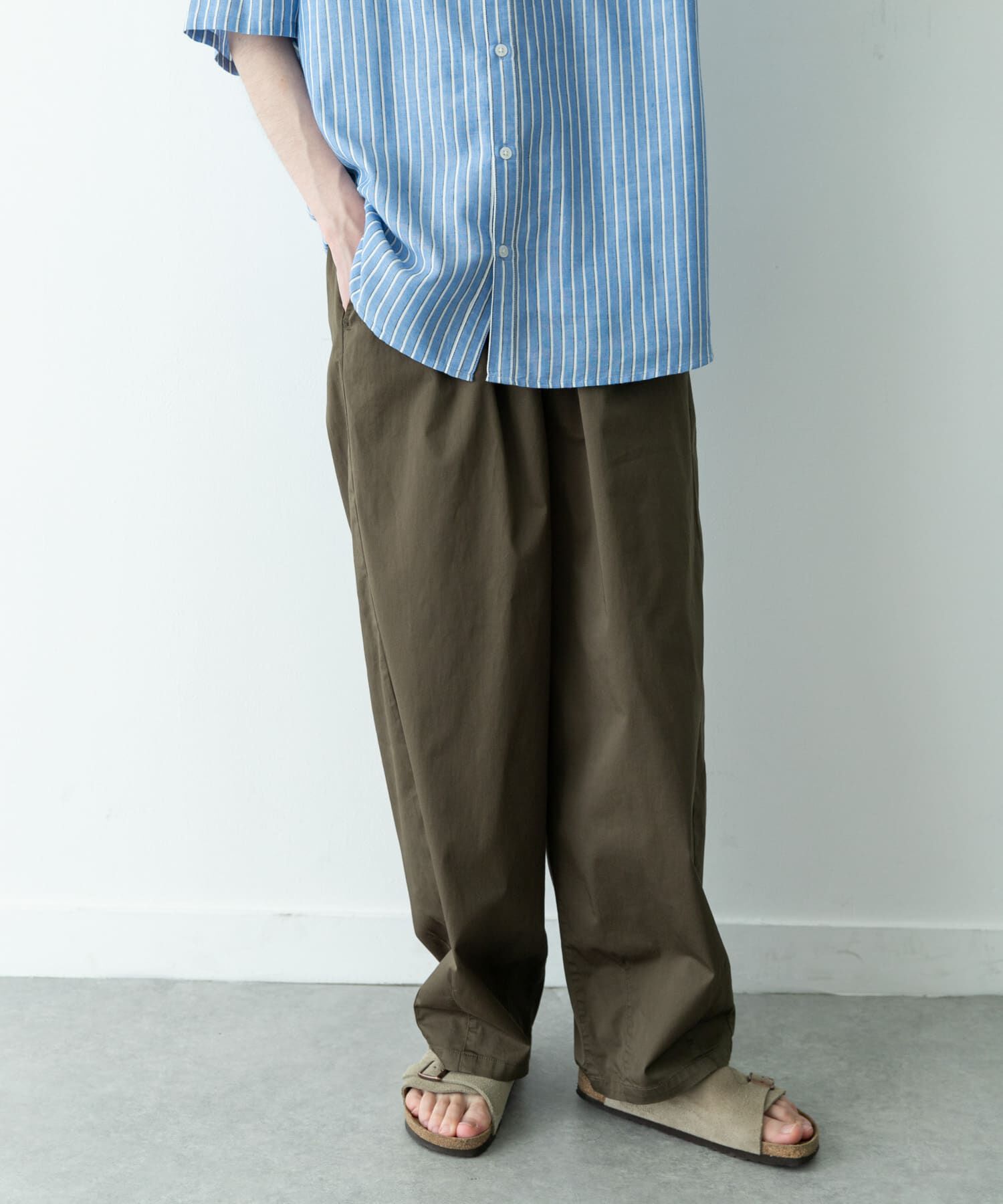 Sonny Label 「タイプライターイージーワイドパンツ」|その他|