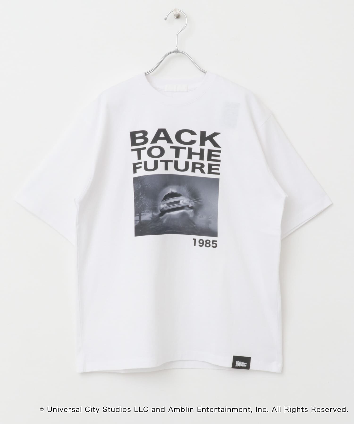 SENSE OF PLACE by URBAN RESEARCH「『別注』SENSE OF PLACE&times;BTTF　クルーネックプリントTシャツ A」|Tシャツ・カットソー|