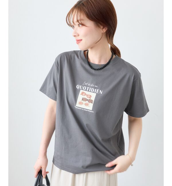 「QUOTIDIEN TEE」|Tシャツ・カットソー|