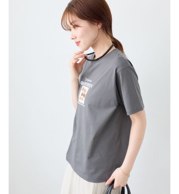  「QUOTIDIEN TEE」|Tシャツ・カットソー|