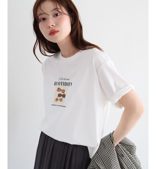  「QUOTIDIEN TEE」|Tシャツ・カットソー|