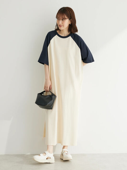 Green Parks「・SUGAR　SPOON　ハイショクラグランワンピース」|ワンピース|Navy