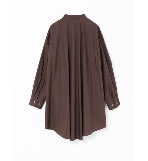 mizuiro ind「mizuiro ind ワイドシャツチュニック」|シャツ・ブラウス|