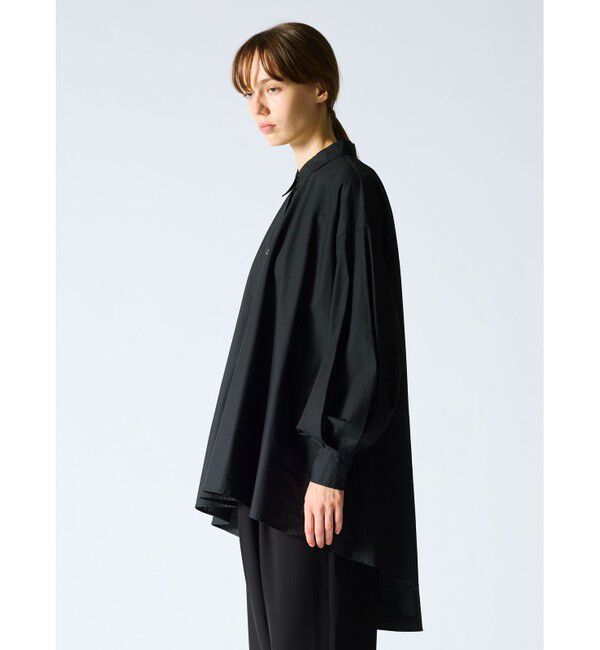 mizuiro ind「mizuiro ind ワイドシャツチュニック」|シャツ・ブラウス|