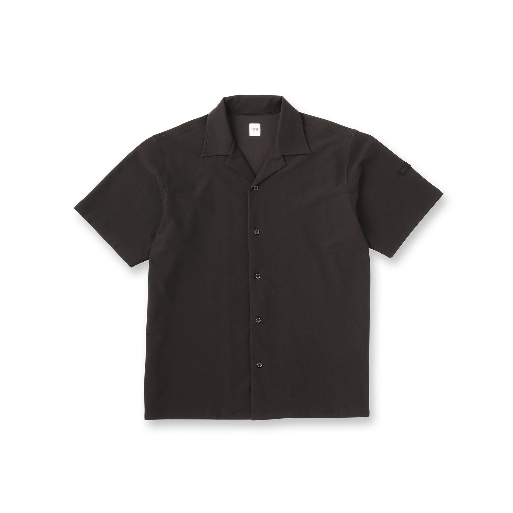 TAKEO KIKUCHI「【COOL CITY WEAR】エアートール オープンカラーシャツ /接触冷感・通気性」|シャツ・ブラウス|