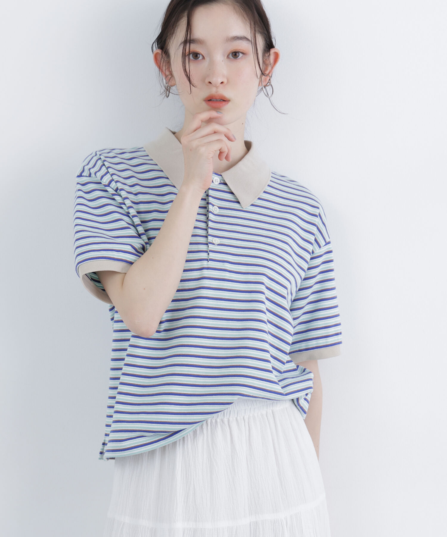  「〈N.〉ボーダーカットソー」|Tシャツ・カットソー|