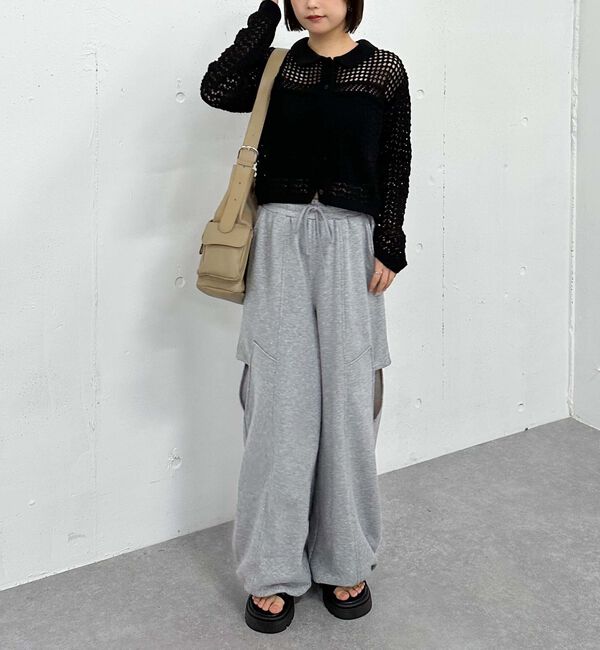 archives「透かしポロニットカーディガン」|ニット・セーター|