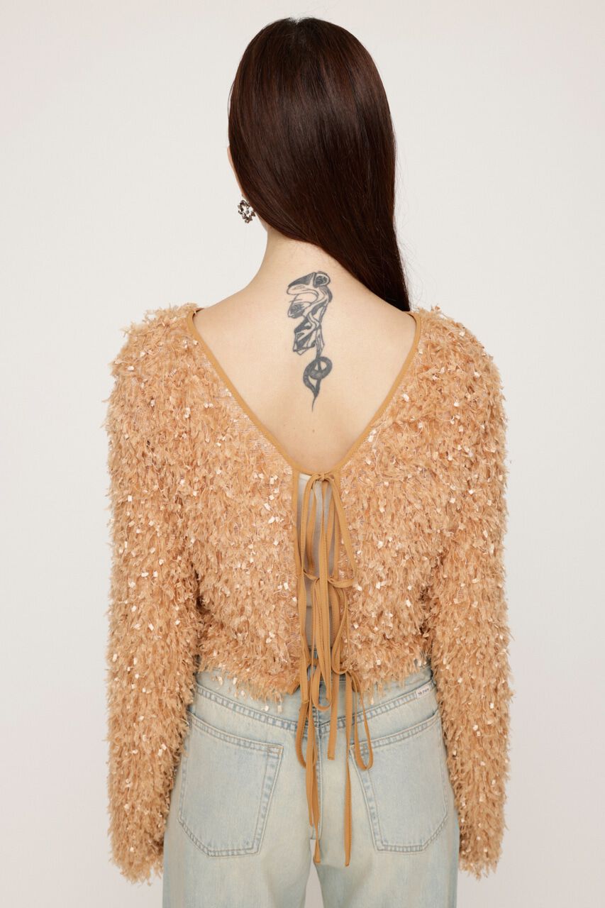 SLY「2WAY SHAGGY YARN トップス」|Tシャツ・カットソー|