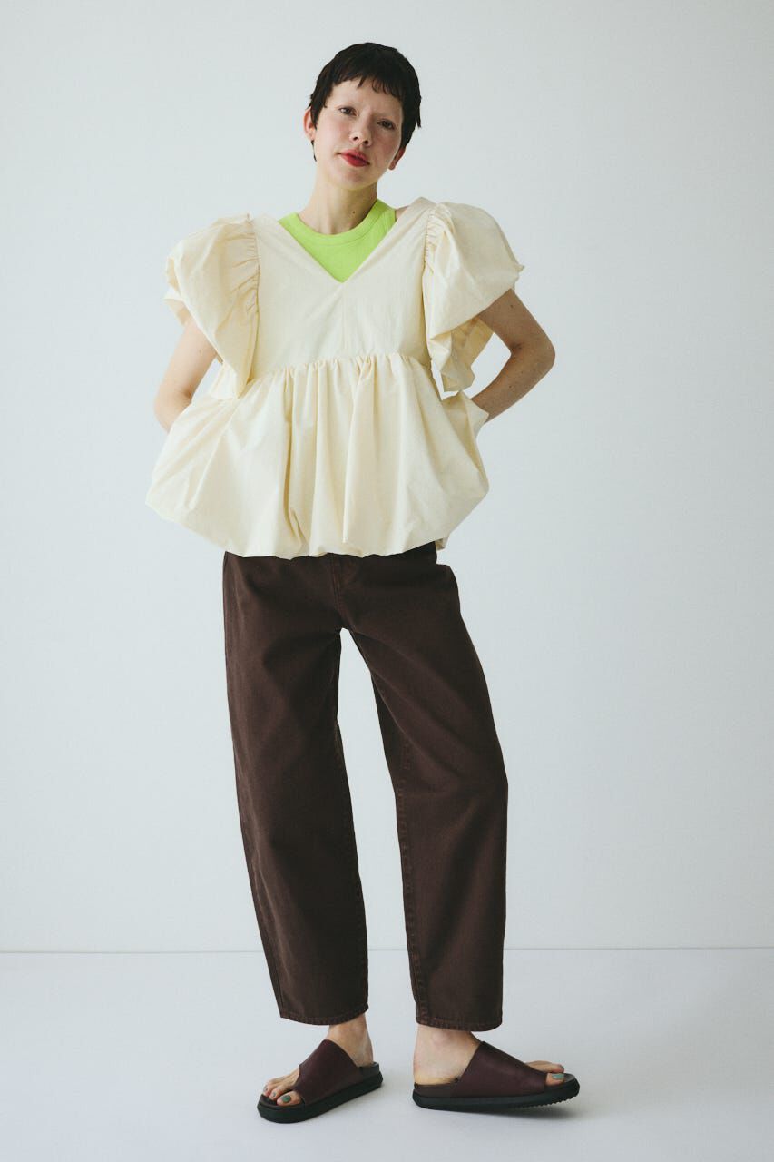 HeRIN.CYE「2way balloon hem tops」|シャツ・ブラウス|
