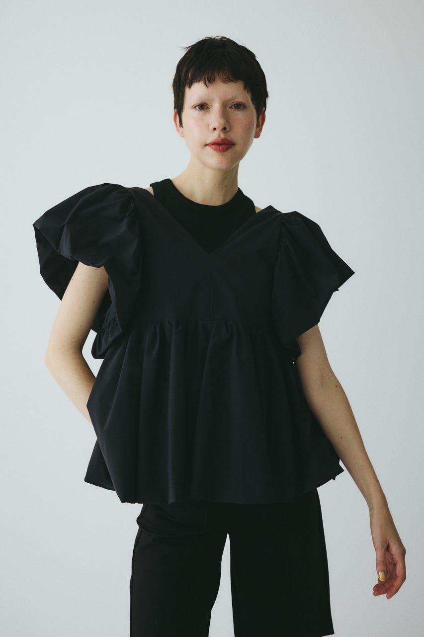 HeRIN.CYE「2way balloon hem tops」|シャツ・ブラウス|