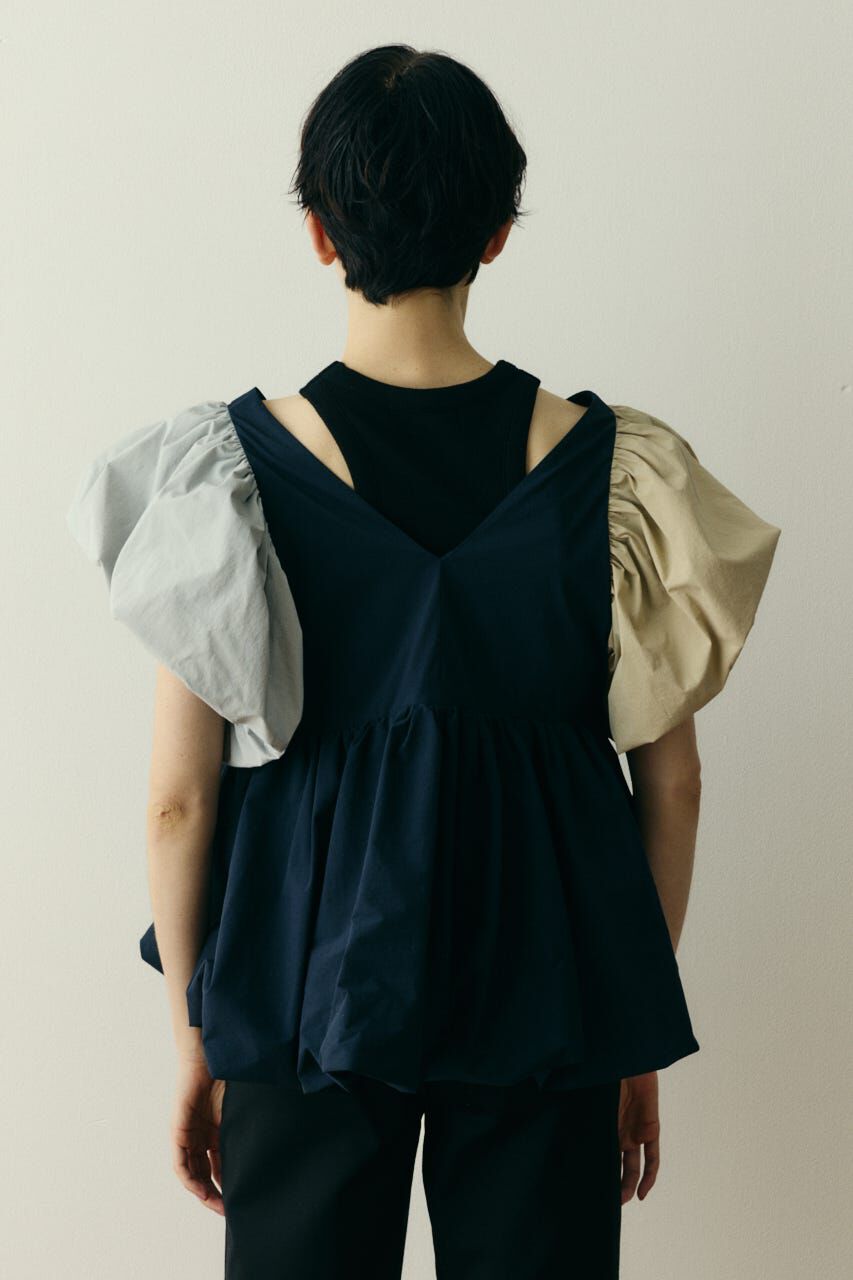 HeRIN.CYE「2way balloon hem tops」|シャツ・ブラウス|