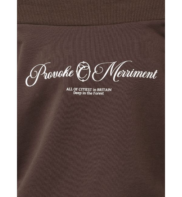 CALNAMUR「2WAY オフショルリボンスウェットプルオーバー」|Tシャツ・カットソー|