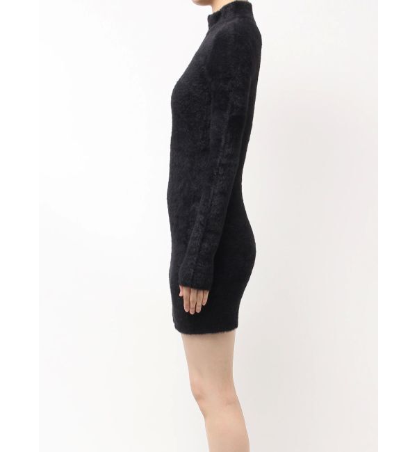 GYDA「ZIPミニシャギーニットワンピース」|ワンピース|