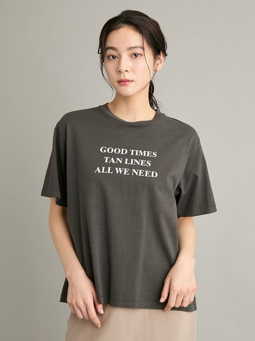 Mila Owen「ヴィンテージライクグラフィックＴシャツ」|Tシャツ・カットソー|