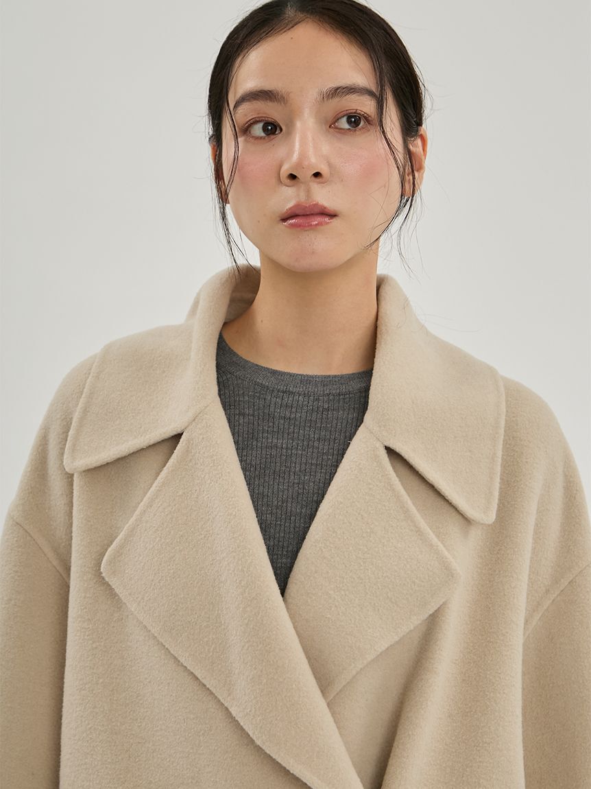 Mila Owen「ビックカラーピーコート」|ピーコート|